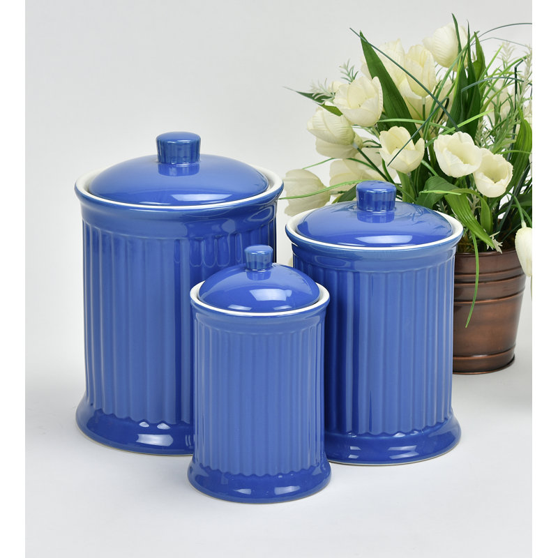 Newmont 3 Piece Kitchen Canister Set & Reviews Birch Lane